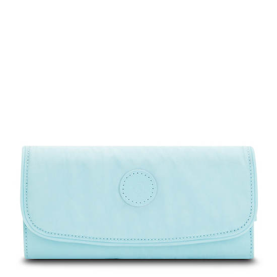 Kipling Money Land Snap Portefeuille Mintgroen | BE 1794BE